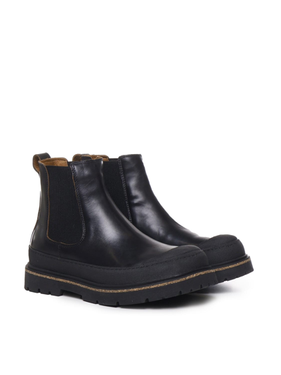 Shop Birkenstock Prescott Slip On Boots In Black