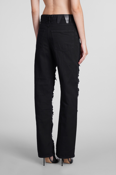 Shop Darkpark Karen Jeans In Black Cotton