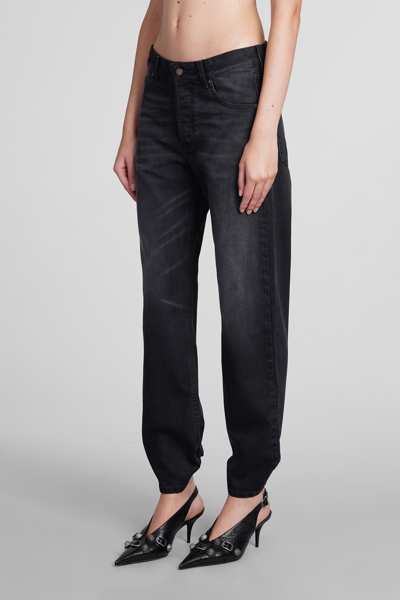 Shop Darkpark Liz Jeans In Black Cotton