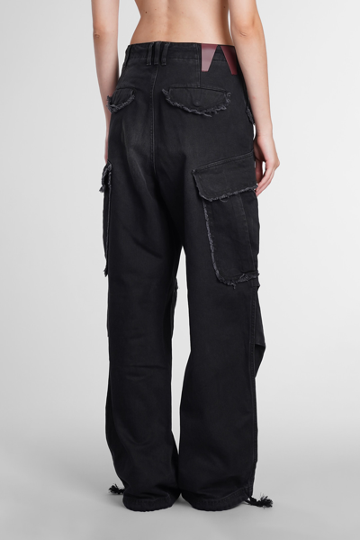 Shop Darkpark Vivi Jeans In Black Cotton
