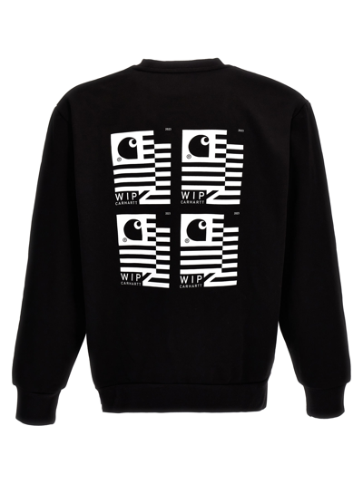 Shop Carhartt Stamp State Sweatshirt In Black