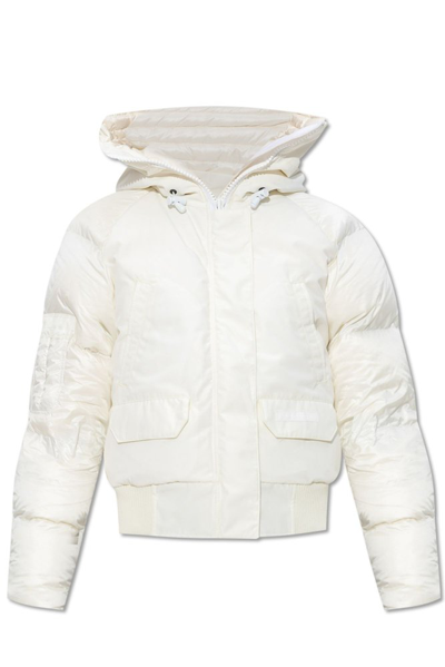 Shop Canada Goose Paradigm Hooded Jacket In White