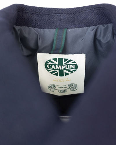 Shop Camplin Coat In Blues And Greens