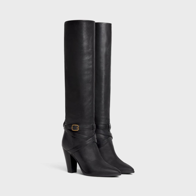 Shop Celine Boots In Black