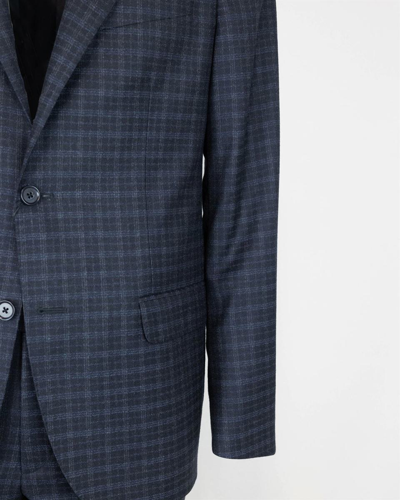Shop Corneliani Cc  Suit In Blues And Greens