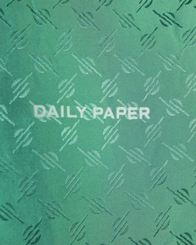 Shop Daily Paper Jacket In Blues And Greens