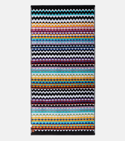 Shop Missoni Cyrus Set Of 5 Cotton Terry Towels In Multicoloured