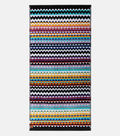 Shop Missoni Cyrus Set Of 3 Cotton Towels In Multicoloured