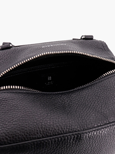 Shop Givenchy Man Pandora Man Black Shoulder Bags