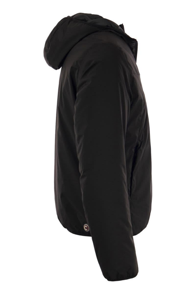 Shop Colmar Otherwise - Hooded Jacket In Stretch Fabric In Black