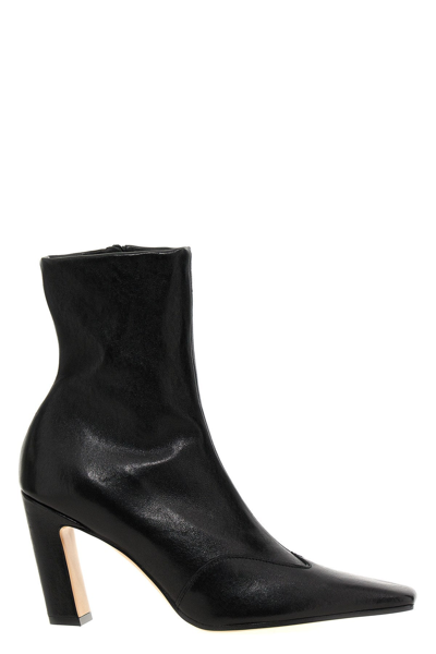 Shop Khaite Women The Dallas Stretch' Ankle Boots In Black