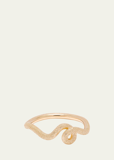 Shop Bea Bongiasca 9k Touch Of Gold Wave Ring In Yg