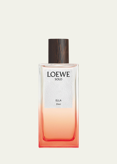 Shop Loewe Solo Ella Elixir Eau De Parfum, 3.3 Oz.