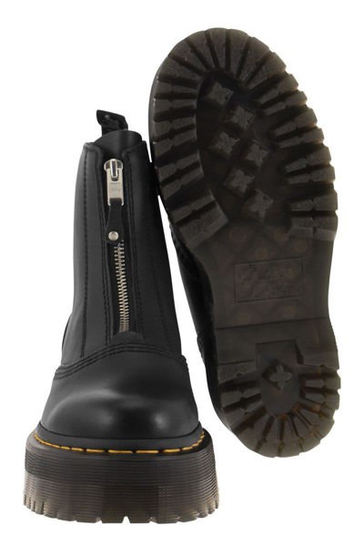 Shop Dr. Martens' Dr. Martens Jetta - Platform Boots In Black
