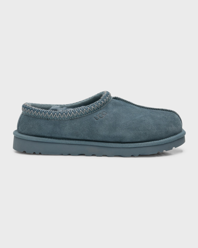 Shop Ugg Men's Tasman Shearling Suede Mule Slipper In Stss