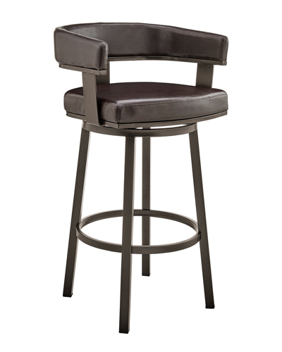 Armen Living Cohen 30 Bar Height Bar Stool In Brown