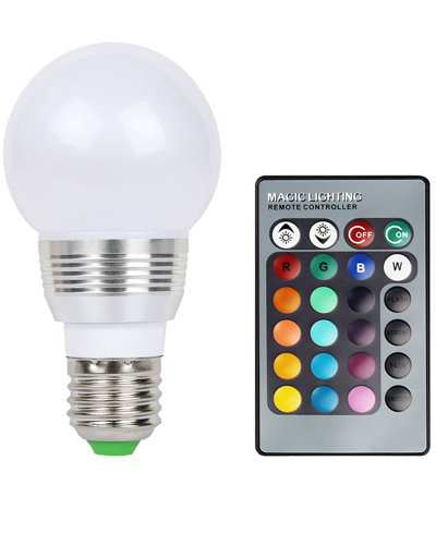 Shop Fresh Fab Finds 16 Color Led Bulbs In Multi