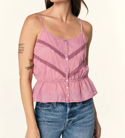 Shop Amo Danica Camisole In Vintage Pink