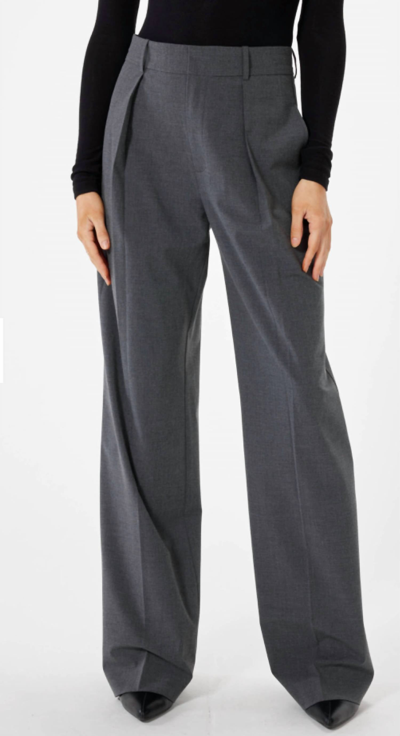 Shop Sophie Rue Classic Trouser In Heather Grey