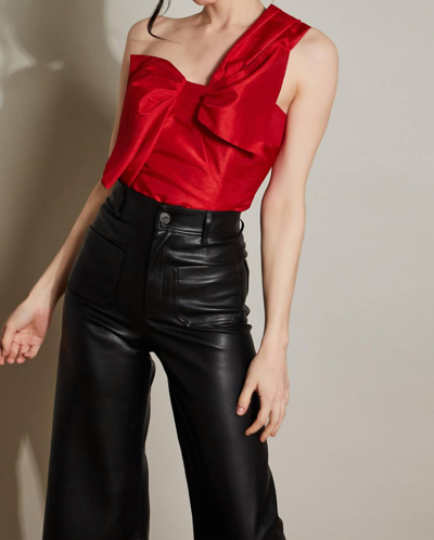 HUTCH ESTE BOW TOP IN CHERRY RED 