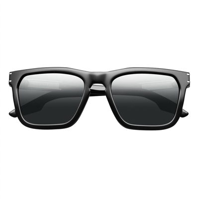 Shop Ivi Vision Gravitas - Grey Ar Polarized Lens In Polished Black - Brushed Aluminum In Multi