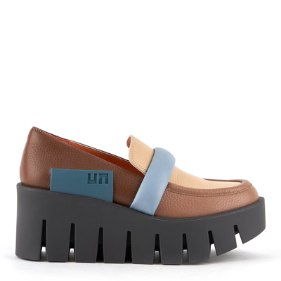 Shop United Nude Grip Loafer Lo In Brown