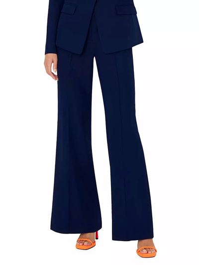 Shop Milly Nash Cady Pants In Navy In Blue