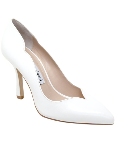 Shop Charles David Innocent Leather Pump In White