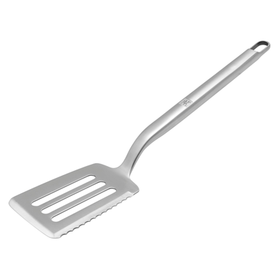 Shop Zwilling Bbq+ Stainless Steel Grill Spatula With Serrated Edge