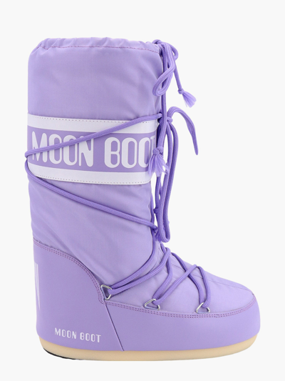 Shop Moon Boot Iconic In Purple