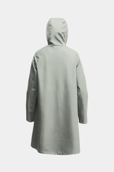 Stutterheim Mosebacke Lightweight Raincoat In Khaki Green