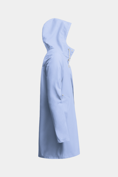 Shop Stutterheim Stockholm Lightweight Raincoat In Light Blue