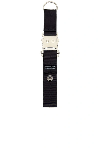 Porter-yoshida & Co Joint Key Holder In Black & Silver