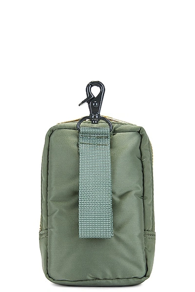 Shop Porter-yoshida & Co Tanker Pouch In Sage Green