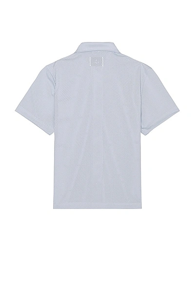 Shop Reigning Champ Shootaround Shirt In Ice Blue