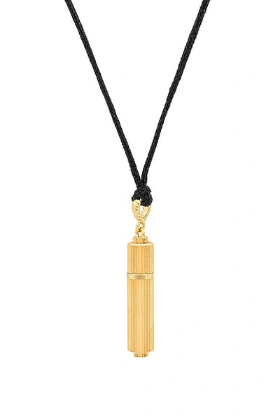 Shop Vision Of Self Cora Necklace In Gold Matte