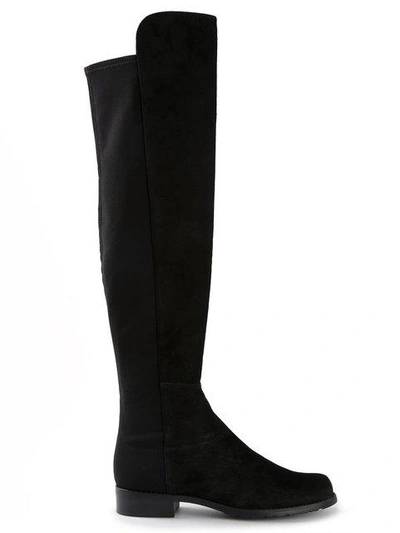 Shop Stuart Weitzman '5050' Boots In Black