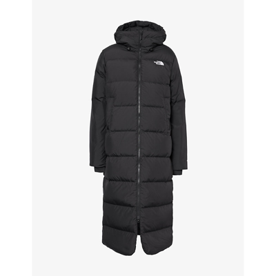 Shop The North Face Women's Tnf Black Triple C Logo-embroidered Padded Shell-down Coat