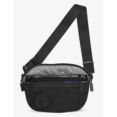 Baboon To The Moon Black Fannypack Nylon Belt Bag In Black