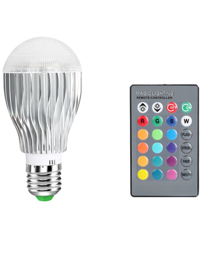 Shop Fresh Fab Finds 16 Color Led Bulb Set With Remote Control In Multi