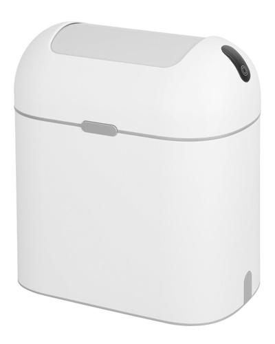 Shop Fresh Fab Finds 9l Touchless Motion Sensor Trash Can With Lid In White