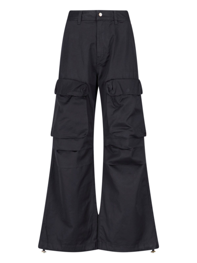 Shop Diesel 'p-malvarosa-new' Cargo Pants In Black  