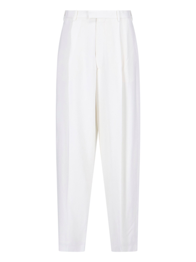 Shop Marni Tailored Pants In White