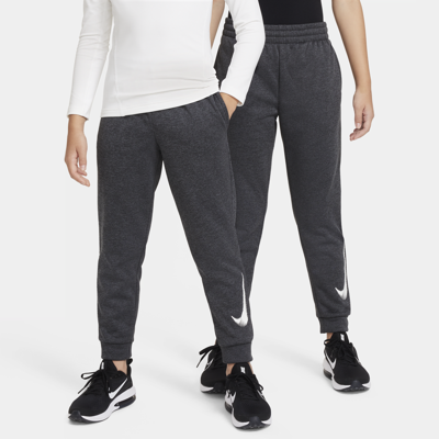 Shop Nike Multi+ Big Kids' Therma-fit Training Jogger Pants In Black