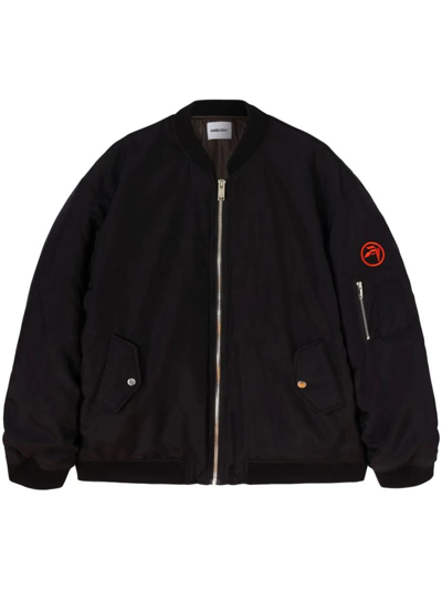 Shop Ambush Bomber Jacket With Embroidery In Black