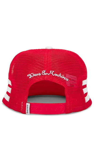 Shop Deus Ex Machina Bareback Trucker Hat In Red Clay