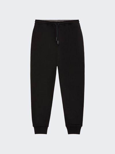 Shop Loewe Anagram Jogging Sweatpants In Black