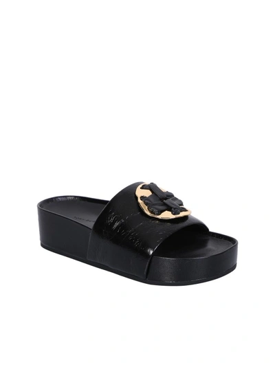 Shop Tory Burch Black Platform Sandals