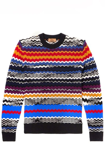 Shop Missoni Multicolor Wool Blend Knitwear