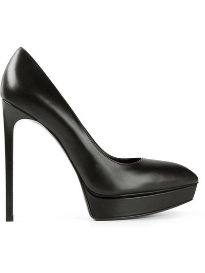 Shop Saint Laurent 'janis' Platform Pumps